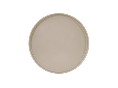Hudson 12" Melamine Plate-Taupe